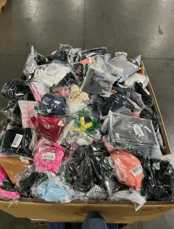 Amazon Clothing Pallets 8 liquidation clothing pallets